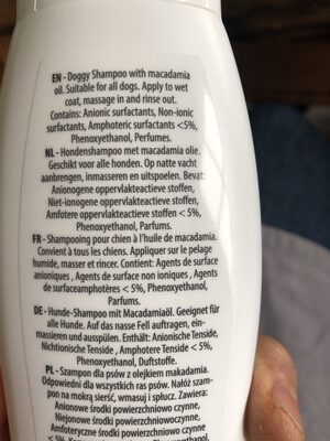Doggy shampoo - Продукт - en