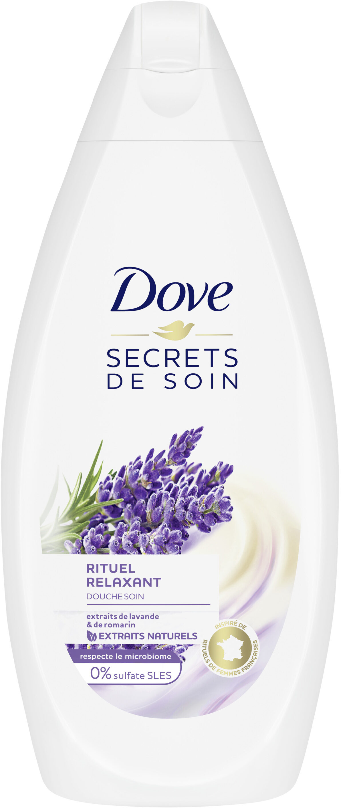 Dove Secrets de Soin Gel Douche Lavande - Product - fr