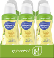 Monsavon Déodorant Femme Spray Anti Transpirant Lait & Fleur de Vanille Lot 6x100ML(dont 2 Offerts) - Product - fr