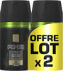 AXE Gold Compressé Déodorant Homme Spray Bois de Oud et Vanille Noir Frais 48H Lot 2x100ml - Tuote