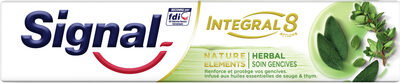 SIGNAL Dentifrice Integral 8 Nature Elements Herbal 75ml - Product - fr