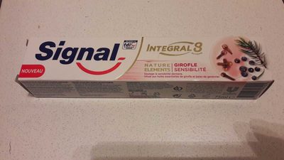 SIGNAL Integral 8 Dentifrice Nature Elements Girofle Sensibilité 75ml - 3