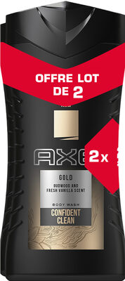 AXE Gel Douche Gold Lot 2x250ml - Product - fr