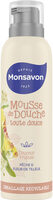Monsavon Gel Douche Mousse Douceur Fruitée Pêche & Tilleul - Product - fr