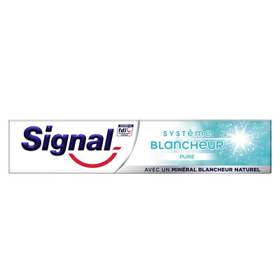 Signal Dentifrice Système Blancheur Pure avec un Minéral Blancheur - 1