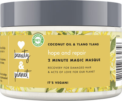 LOVE BEAUTY AND PLANET Masque Cheveux Oasis Réparatrice 300ml - Product