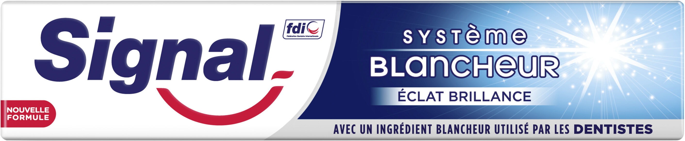 Signal Dentifrice Système Blancheur Éclat Brillance 75ml - Tuote - fr