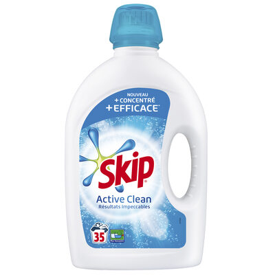 SKIP Lessive Liquide Active Clean 1,75l - 35 Lavages - 1