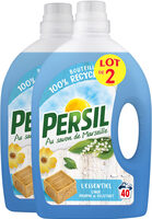 Persil Lessive Liquide l'Essentiel 2l 40 Lavages Lot de 2 - Product - fr