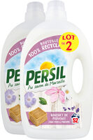Persil Lessive Liquide Bouquet de Provence 2,6l 52 Lavages Lot de 2 - Produit - fr