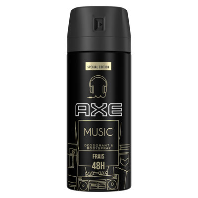 Axe Music Déodorant Homme Spray Antibactérien All Day Fresh 150ml - 2
