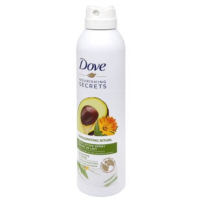 Dove Nourishing Secrets Spray Lait Corps Invigorating Avocat - 1