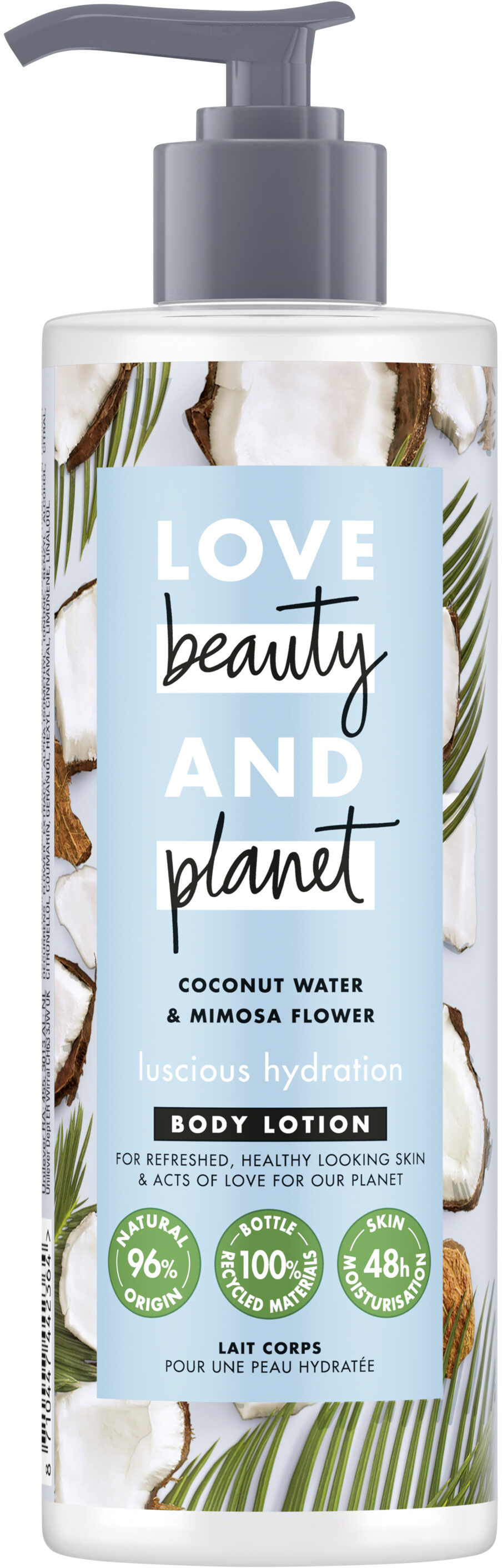 Love Beauty And Planet Lait Corps Hydratation Sublime 400ml - Tuote - fr