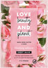 Love Beauty And Planet Masque tissu Eclat Radieux au Beurre de Muru Muru & Rose x1 - Produit