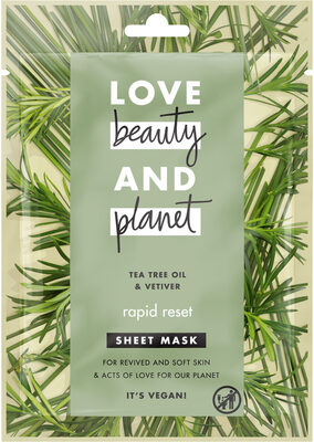 Love Beauty And Planet Masque Rapid Reset 1 Pièce - Product