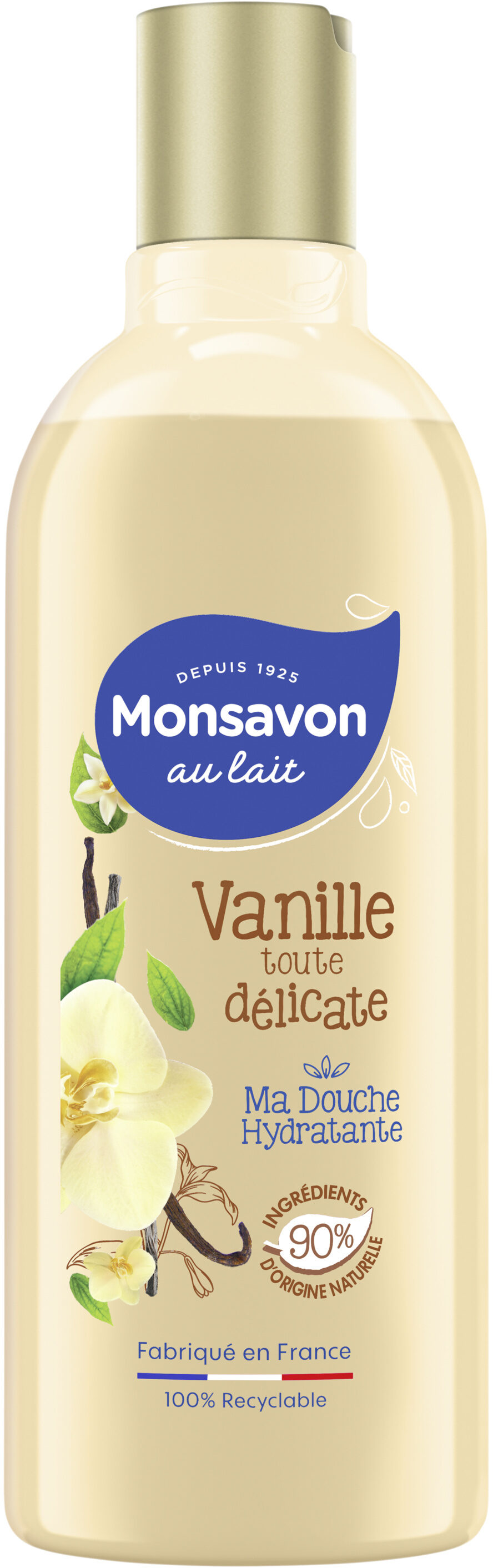 Monsavon Gel Douche Vanille Toute Délicate 300ml - Product - fr