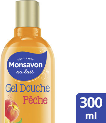 Monsavon Gel Douche Pêche Toute Veloutée - Product - fr