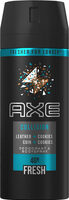 Axe Déodorant Bodyspray Homme Collision Cuir & Cookies 48h 150ml - 製品 - fr