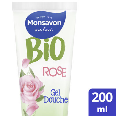Monsavon Gel Douche Bio Rose Thé Vert - 1