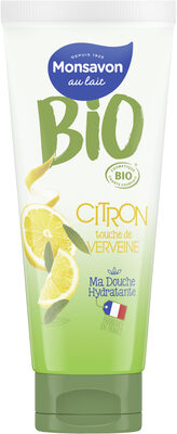 Monsavon Gel Douche Hydratant Certifié Bio Citron Touche de Verveine 200ml - Produit