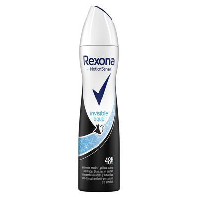 REXONA Déodorant Femme Spray Anti Transpirant Invisible Aqua - 1