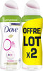 DOVE Déodorant Femme Spray Compressé Invisible Care 2x100ml - Produto