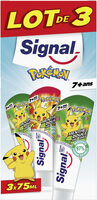 Signal Dentifrice Junior Pokémon 7+ Ans Menthe Douce 3x75ml - Produto - fr