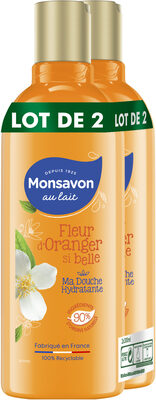 Monsavon Gel Douche Fleur D'oranger Si Belle 300ml Lot de 2 - Product