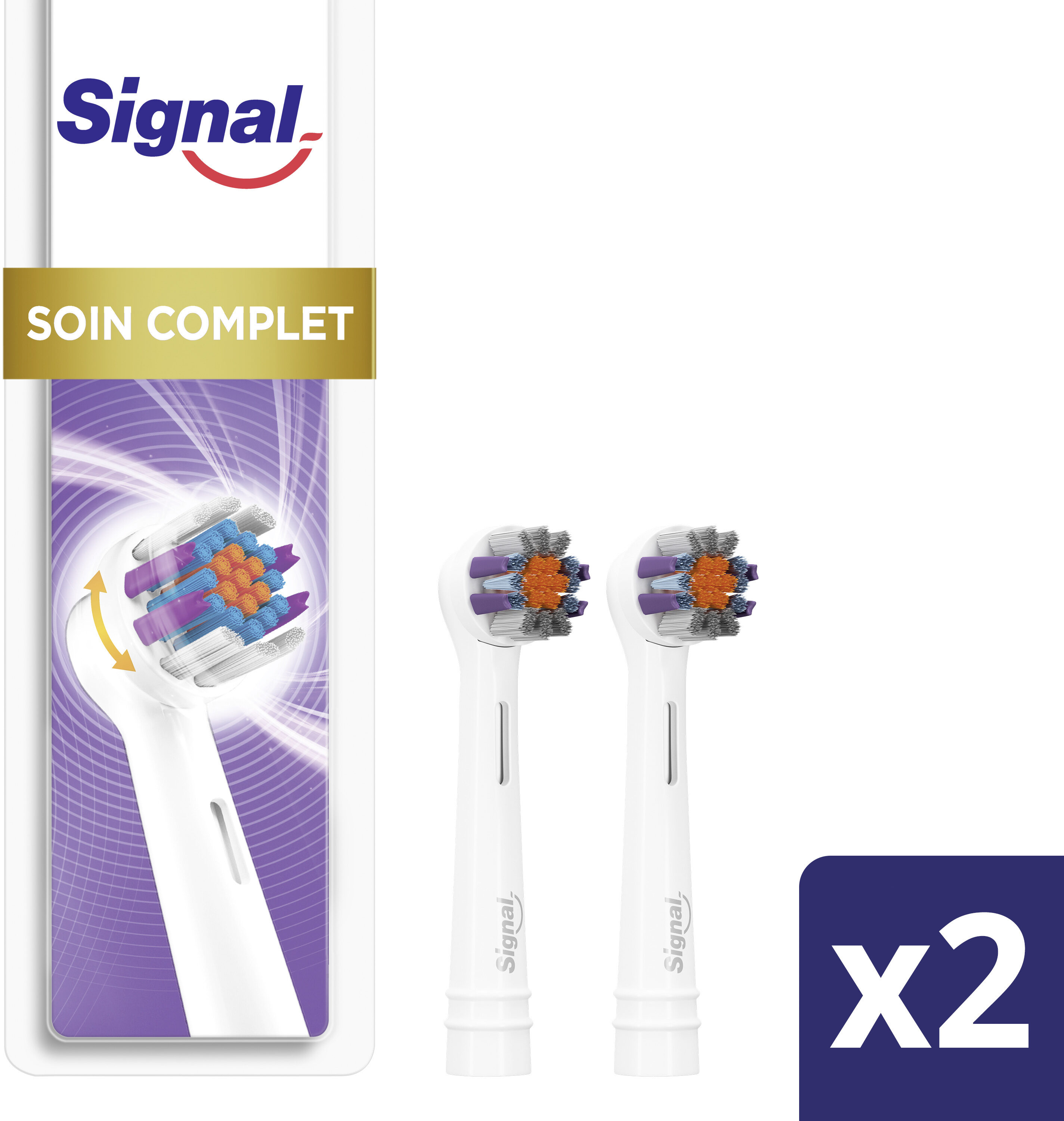Signal Brossette Électrique Integral 8 Soin Complet x2 - Product - fr