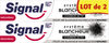 Signal Dentifrice Système Blancheur Charbon Actif 2x75ml - Produkt