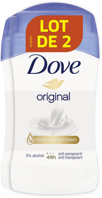 DOVE Déodorant Femme Anti-Transpirant Stick Original 2x50ml - 製品 - fr