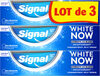 Signal White Now Dentifrice Original 3x75ml - Produit