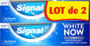 Signal White Now Dentifrice Original 2x75ml - Product