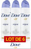 DOVE Déodorant Femme Anti-Transpirant Spray Original 6x200ml - Produit