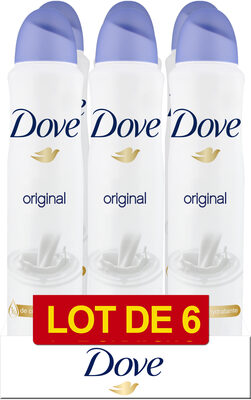 DOVE Déodorant Femme Anti-Transpirant Spray Original 6x200ml - Tuote - fr