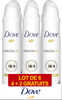 Dove Déodorant Femme Invisible Dry Lot 6x200ml - Produit
