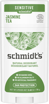 Schmidt's Déodorant Stick Peaux Sensibles Thé au Jasmin 75g - Product