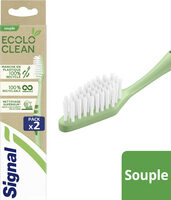 Signal Brosse à Dents Souple Ecolo Clean 2 Pièces - Product - fr