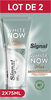 Signal White Now Dentifrice Blancheur Argile & Coco Lot 2 x 75ml - Produit