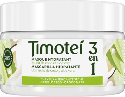 Timotei Masque Cheveux 3 en 1 Hydratant 300ml - Produit