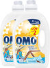 Omo Lessive Liquide Monoï Lot 2x1.925L - 70 Lavages - Produto