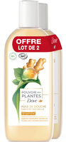 DOVE Gel Douche Pouvoir des Plantes Gingembre 2x250ml - Product - fr