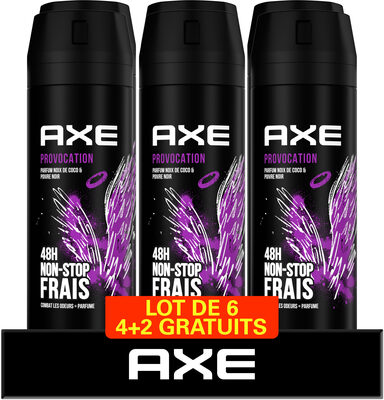AXE Déodorant Provocation Lot 6x200ml GV - Product - fr