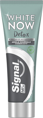 SIGNAL White Now Dentifrice Blancheur Detox Argile & Charbon actif 75ml - Product - fr