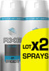 AXE Ice Cool Déodorant Homme Anti Transpirant Homme Menthe Glaciale & Citron Spray Lot 2x150ml - Produit