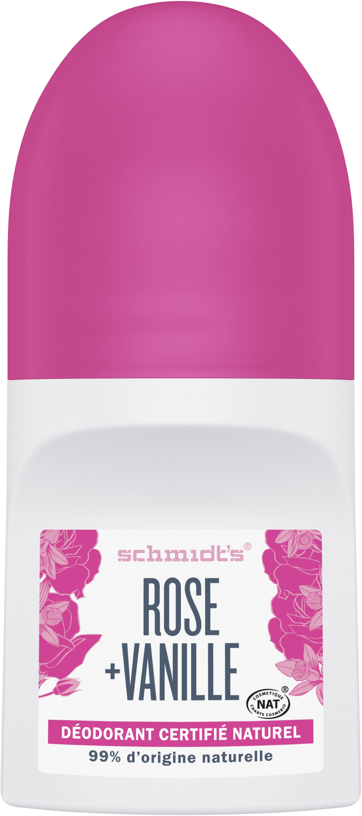 Schmidt's Déodorant Bille Rose + Vanille 50ml - Product - fr