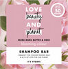 Love Beauty And Planet Shampooing Solide Éclosion de Couleur Muru Muru & Rose - Produit
