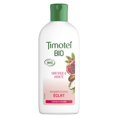 Timotei Bio Shampooing Femme Éclat Cheveux colorés Grenade & Karité 250ml - 5