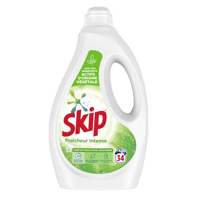Skip Lessive Liquide Fraîcheur Intense 1,7l - 34 Lavages - 2