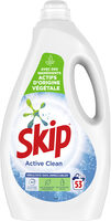 SKIP Lessive Liquide Active Clean 2,65l - 53 Lavages - Produto - fr